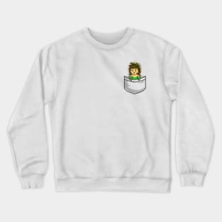 Pixel Pocket Medusa Crewneck Sweatshirt